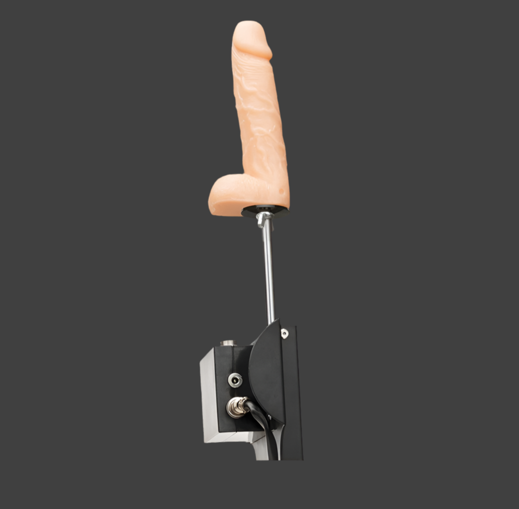 Adjustable Machine w/ Remote, 2 Dildo’s & suction stabilizer.