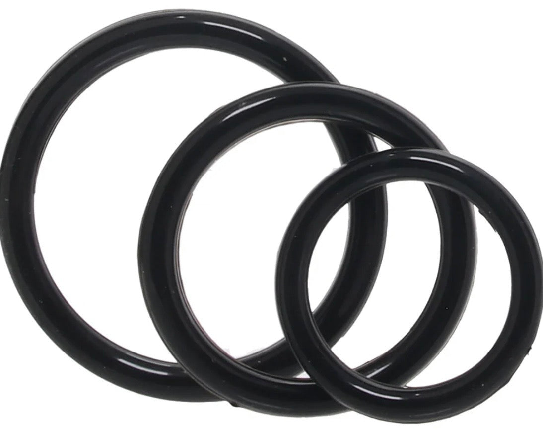 Tri-Rings Male Pleasure Rings